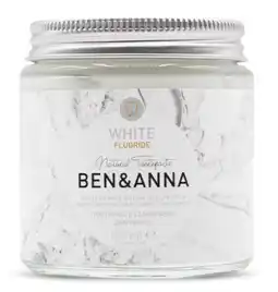 De Online Drogist Ben & anna tandpasta white fluoride aanbieding