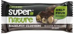 De Online Drogist Super nature organic hazelnut clusters aanbieding