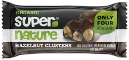 De Online Drogist Super nature organic hazelnut clusters aanbieding