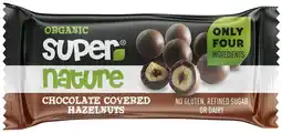 De Online Drogist Super nature organic chocolate covered hazelnuts aanbieding