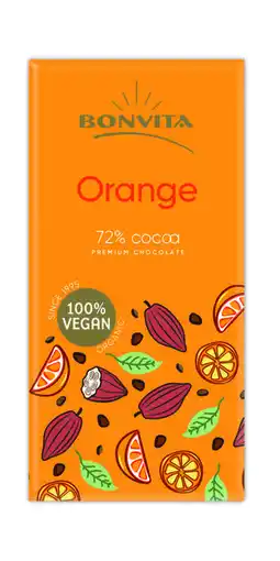 De Online Drogist Bonvita premium dark chocolate orange aanbieding