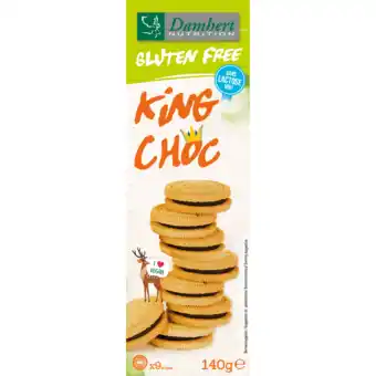 De Online Drogist Damhert gluten free king choc koeken lactose free aanbieding
