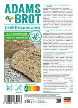 De Online Drogist Adams brot broodmix sonnenwald aanbieding