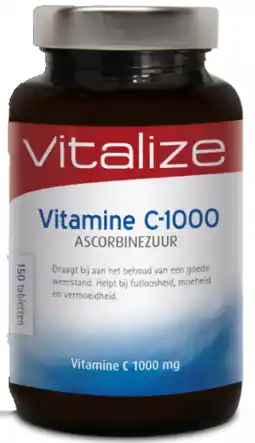 De Online Drogist Vitalize vitamine c-1000 ascorbinezuur tabletten aanbieding
