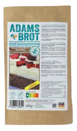 De Online Drogist Adams cakemix basis aanbieding
