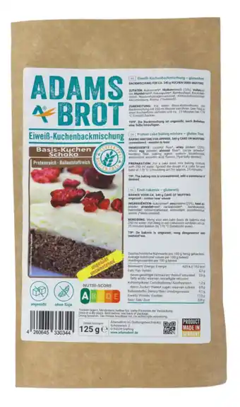 De Online Drogist Adams cakemix basis aanbieding