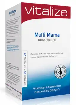 De Online Drogist Vitalize multi mama dha compleet capsules aanbieding