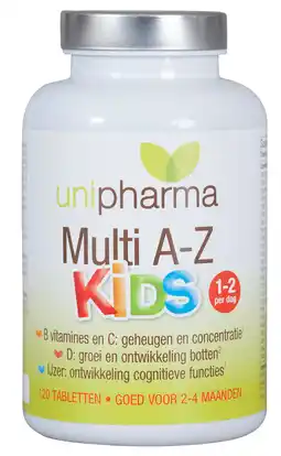 De Online Drogist Unipharma multi a-z kids tabletten aanbieding
