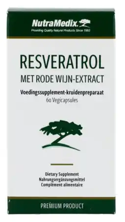 De Online Drogist Nutramedix resveratrol capsules aanbieding