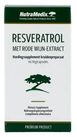De Online Drogist Nutramedix resveratrol capsules aanbieding