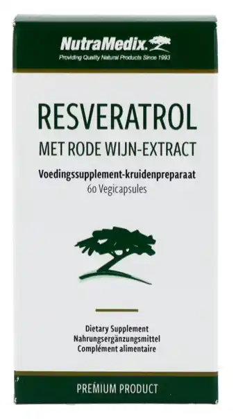 De Online Drogist Nutramedix resveratrol capsules aanbieding