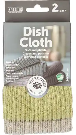 De Online Drogist Smart microfiber system microvezel vaatdoek groen aanbieding