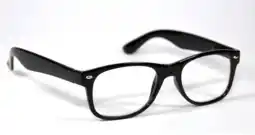 De Online Drogist Melleson optics leesbril wayfarer glans zwart +2.50 aanbieding