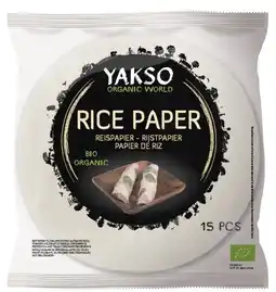 De Online Drogist Yakso rijstpapier aanbieding