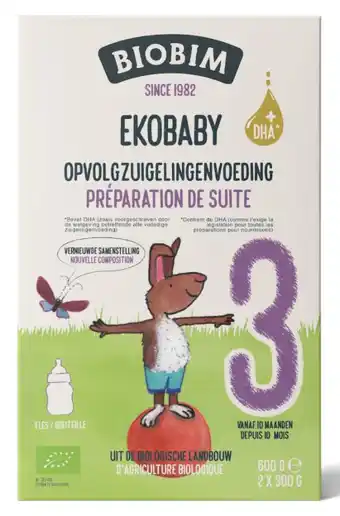 De Online Drogist Biobim ekobaby 3 10mnd+ aanbieding
