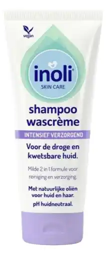 De Online Drogist Inoli shampoo wascrème intensief verzorgend aanbieding