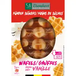 De Online Drogist Damhert minder suikers wafels vanille aanbieding