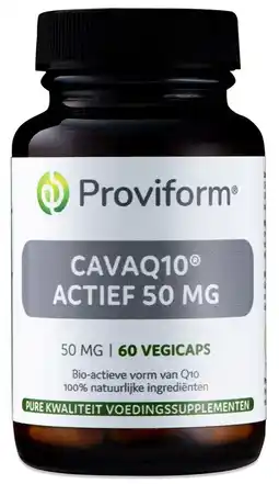 De Online Drogist Proviform cavaq10 actief 50 mg capsules aanbieding