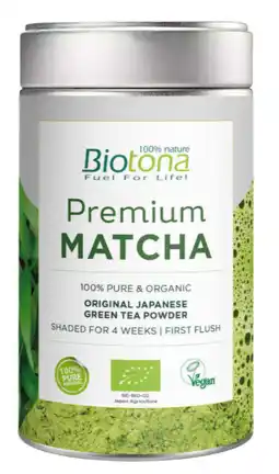 De Online Drogist Biotona bio premium matcha aanbieding