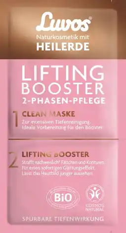 De Online Drogist Luvos masker lifting booster aanbieding