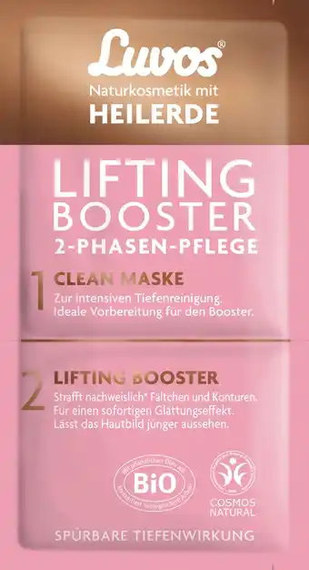 De Online Drogist Luvos masker lifting booster aanbieding