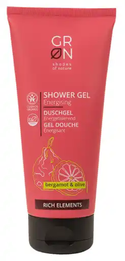 De Online Drogist Grn rich elements shower gel bergamot & olive aanbieding
