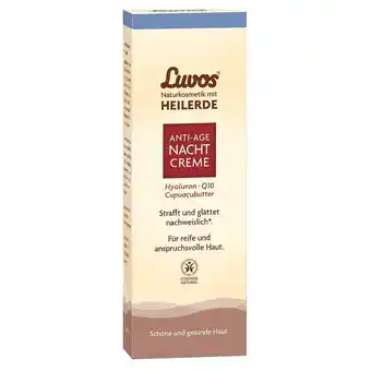 De Online Drogist Luvos anti age nachtcrème aanbieding