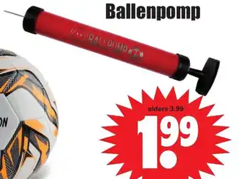 Dirk Ballenpomp aanbieding