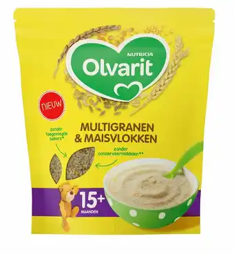 De Online Drogist Olvarit 15m+ multigranen & maisvlokken aanbieding