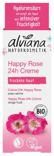 De Online Drogist Alviana happy rose 24h cream aanbieding