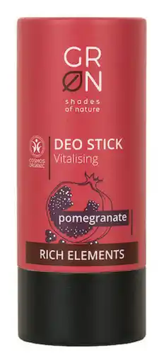 De Online Drogist Grn rich elements deo stick pomegranate aanbieding