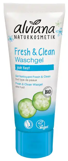 De Online Drogist Alviana fresh & clean washing gel aanbieding