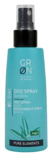 De Online Drogist Grn pure elements deo spray sensitive sage aanbieding