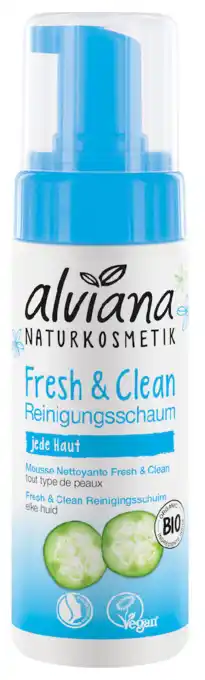 De Online Drogist Alviana fresh & clean cleaning foam aanbieding