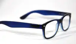De Online Drogist Melleson optics leesbril wayfarer mat blauw +2.00 aanbieding