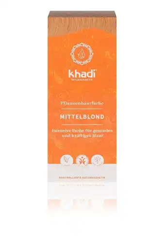 De Online Drogist Khadi haarverf medium blond aanbieding