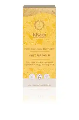 De Online Drogist Khadi haarverf golden hint aanbieding