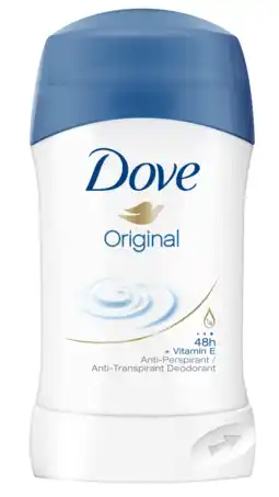 De Online Drogist Dove original deostick aanbieding