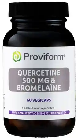 De Online Drogist Proviform quercetine 500 mg & bromelaïne aanbieding