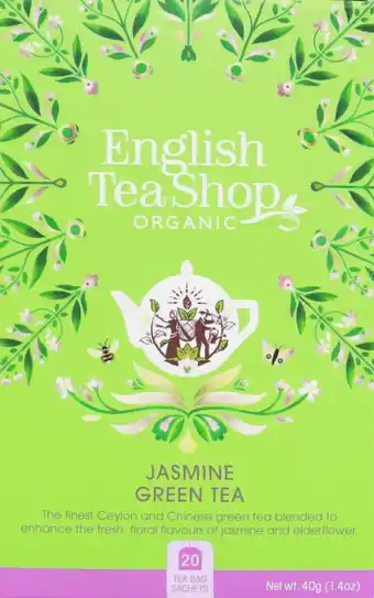 De Online Drogist English tea shop jasmine green tea biologisch aanbieding