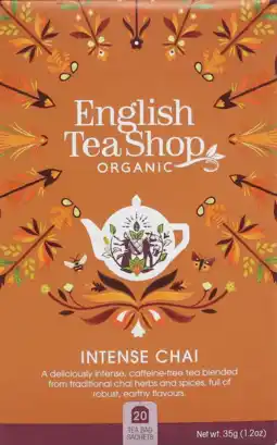 De Online Drogist English tea shop intense chai biologisch aanbieding
