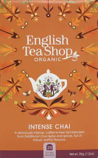 De Online Drogist English tea shop intense chai biologisch aanbieding