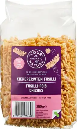 De Online Drogist Your organic nature kikkererwten fusilli aanbieding