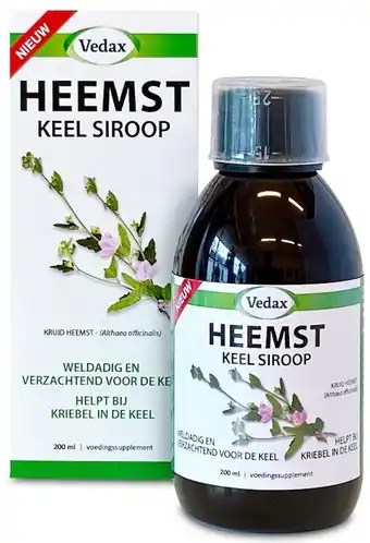 De Online Drogist Vedax heemst keel siroop aanbieding