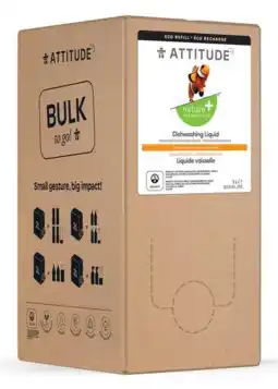 De Online Drogist Attitude dishwashing liquid citrus zest bult to go aanbieding