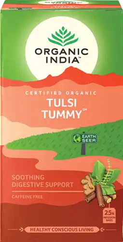 De Online Drogist Organic india thee tulsi tummy aanbieding