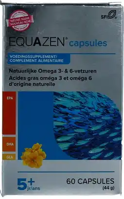 De Online Drogist Equazen omega 3- & 6- vetzuren capsules aanbieding