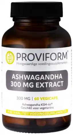 De Online Drogist Proviform ashwagandha 300mg extract aanbieding
