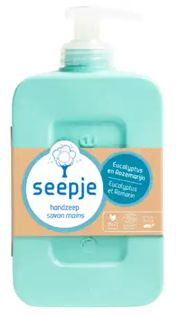 De Online Drogist Seepje handzeep eucalyptus en rozemarijn aanbieding