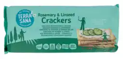 De Online Drogist Terrasana crackers rozemarijn & lijnzaad aanbieding